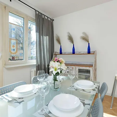 Chlopska Stylish With Balcony Przymorze By Renters Gdansk