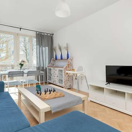 شقة Chlopska Stylish With Balcony Przymorze By Renters *