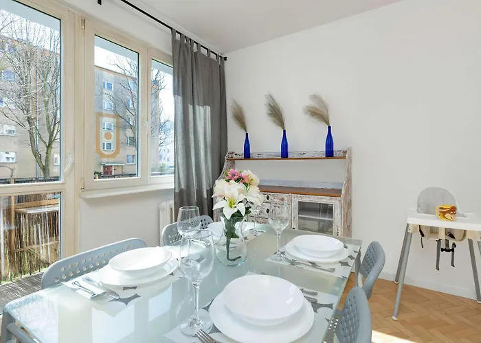 Chlopska Stylish With Balcony Przymorze By Renters Gdańsk