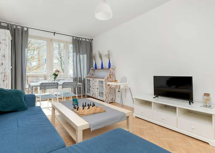 شقة Chlopska Stylish With Balcony Przymorze By Renters *